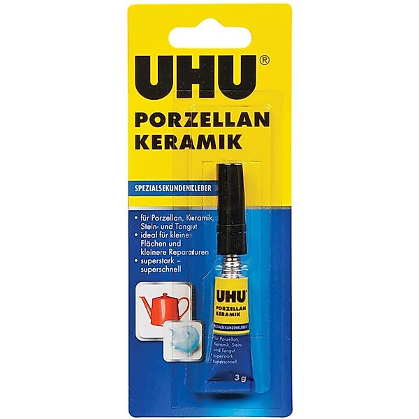 UHU Bastelkleber Porzellan Keramik Spezial, 3g günstig online kaufen