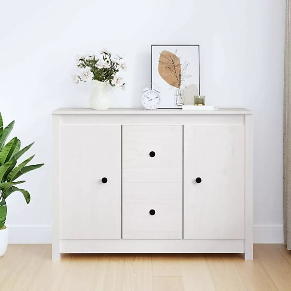 vidaXL Sideboard Sideboard Weiß 100x35x74 cm günstig online kaufen