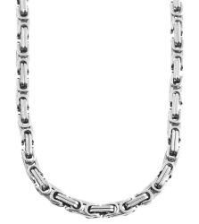 AKZENT Edelstahlkette Adomas Kette Edelstahl silber günstig online kaufen