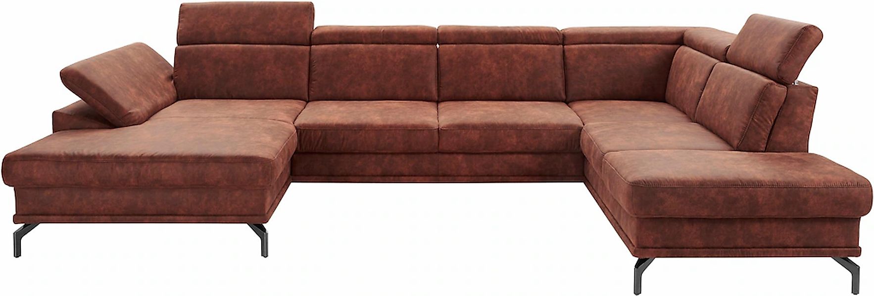 sit&more "Scorpio U-Form" inklusive Sitztiefenverstellung, mit Kopf- und Ar günstig online kaufen