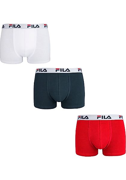 Fila Boxer "MAN BOXER SHORTS", (3er Pack), mit elastischem Logobund günstig online kaufen