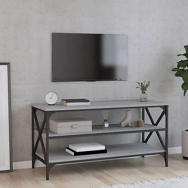 Vidaxl Tv-schrank Grau Sonoma 100x40x50 Cm Holzwerkstoff günstig online kaufen