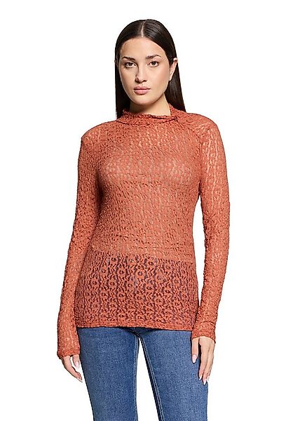 Cartoon Kurzarmshirt Damen mit Kragen (1-tlg) günstig online kaufen