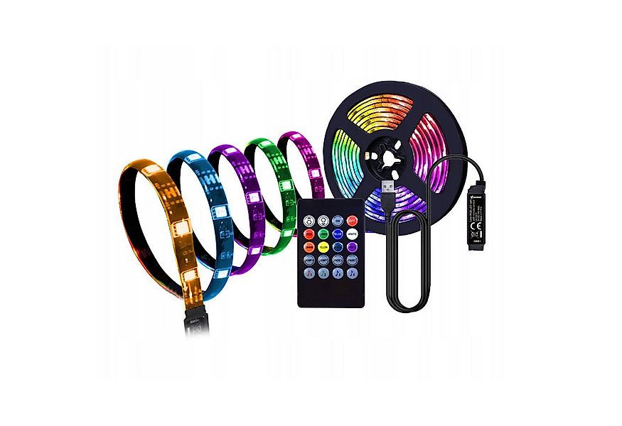 VAKOSS LED-Streifen LA-C612, RGB-LED-Streifen für die TV-Beleuchtung günstig online kaufen