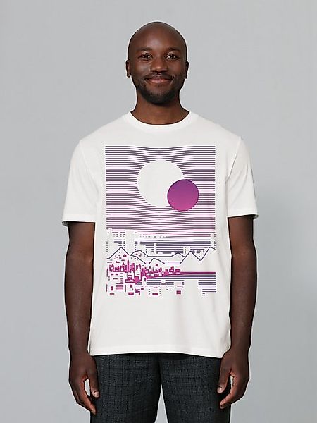 wat? Apparel T-Shirt Sun and Moon Skyline günstig online kaufen