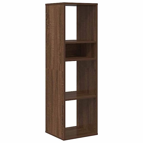 vidaXL Bücherregal Braun Eichen-Optik 34x31x112 cm Holzwerkstoff 860289 günstig online kaufen