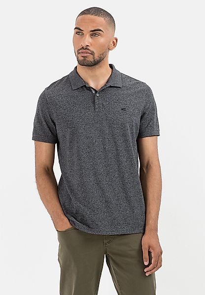 camel active Poloshirt aus nachhaltigem Baumwollmix günstig online kaufen