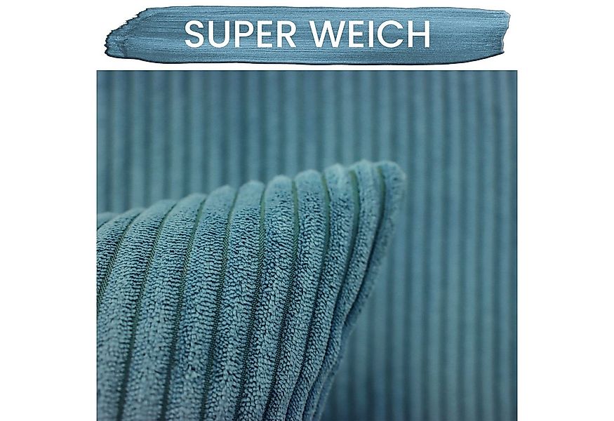 Amilian Kissenbezüge - 2er Set Kissenbezug - Kissenhüllen - Zierkissenbezüg günstig online kaufen