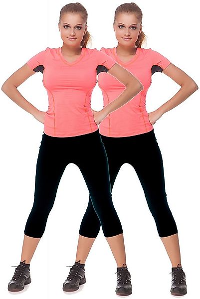 Cocain underwear Caprileggings 2 blickdichte Baumwoll Legging 3/4 lang Frei günstig online kaufen