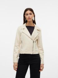 Vero Moda Bikerjacke "VMJOSE SHORT FAUX SUEDE JACKET GA NOOS" mit asymetris günstig online kaufen