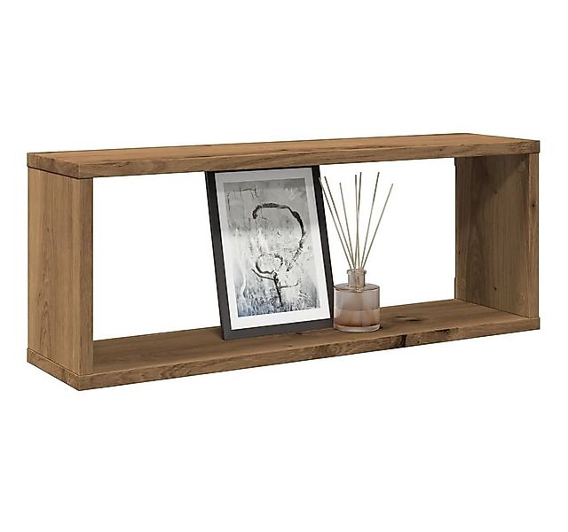 vidaXL Regal, Würfel-Wandregale 2 Stk. Artisan-Eiche 60x15x23 Holzwerkstoff günstig online kaufen