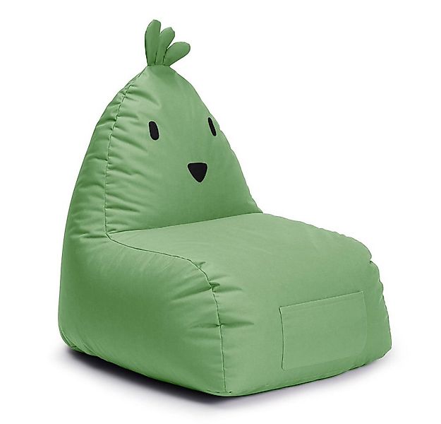 Lumaland Sitzsack Kinder Tier Chick Kissen 80x75x75 cm, niedliches Kindersi günstig online kaufen