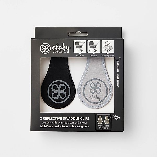 Cloby Kinderwagen-Sonnenschutzhülle UV Decke und Magnetclips günstig online kaufen