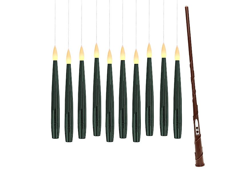 my home LED Dekolicht 10 Schwebende LED Tafelkerze mit Zauberstab Noaro, LE günstig online kaufen