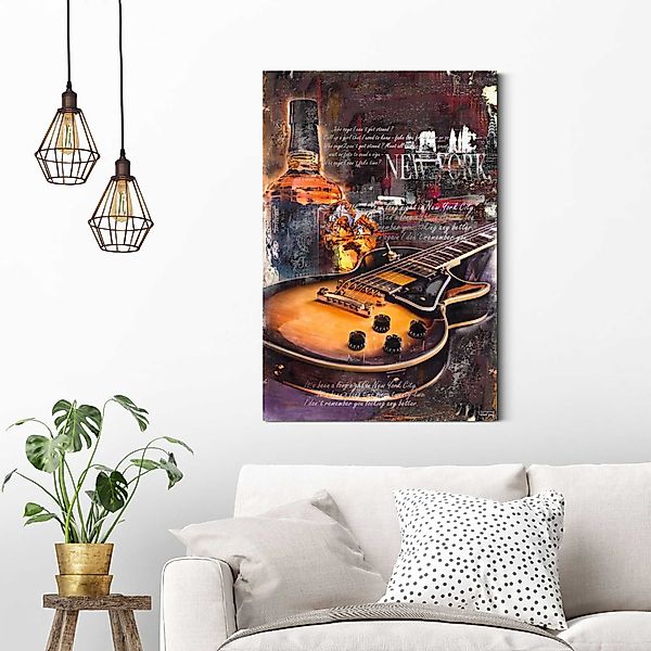 Reinders! Deco-Panel Gitarre & Whiskey, 60/90 günstig online kaufen