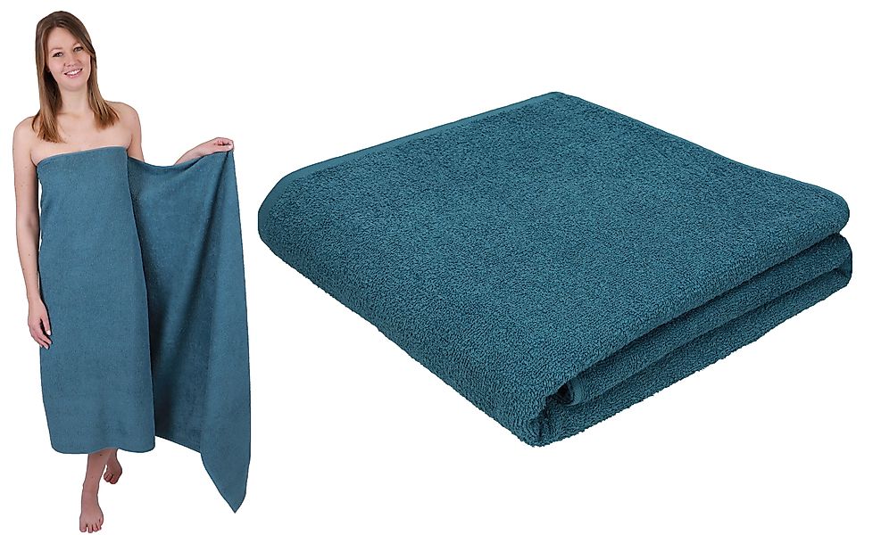 Betz Badetuch 2 Stück Saunatücher groß XXL Berlin 100x200 cm, 100% Baumwoll günstig online kaufen