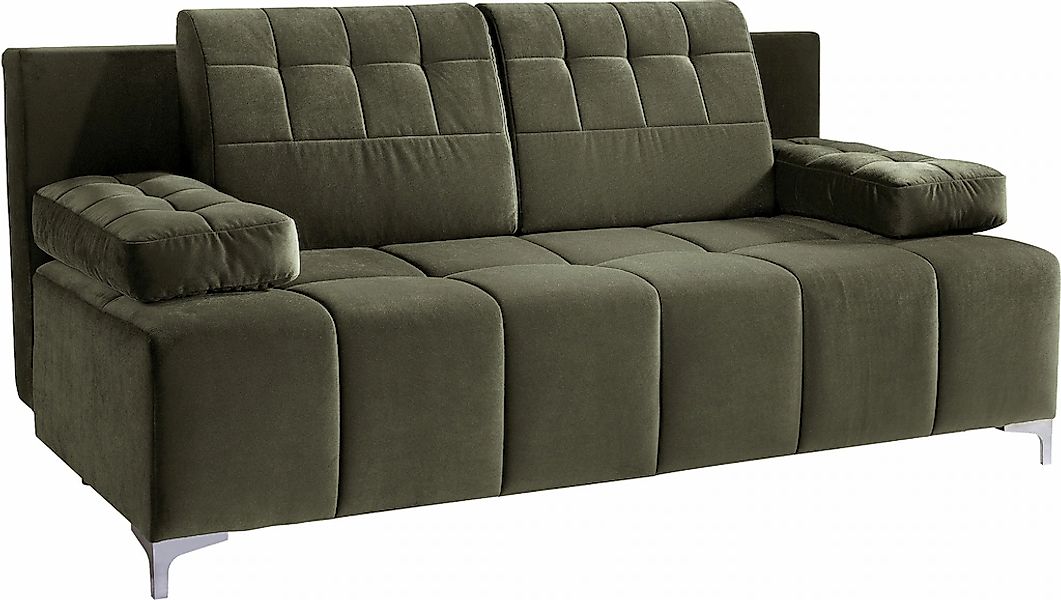 exxpo - sofa fashion 3-Sitzer »Schlafsofa mit Bettfunktion, Bettkasten, mit günstig online kaufen