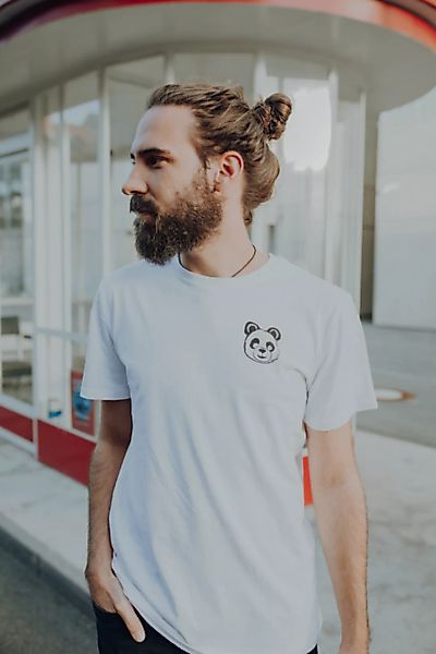 Herren T-shirt "Kleiner Panda" Aus Biobaumwolle günstig online kaufen