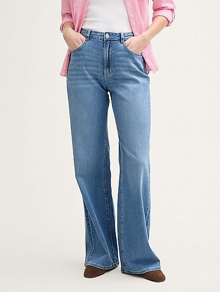 TOM TAILOR 7/8-Jeans Wide Leg Jeans mit High Waist günstig online kaufen