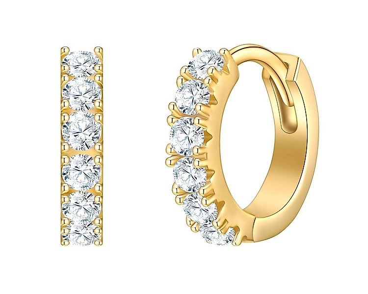 Glanzstücke München Paar Creolen Set: GSM1934 (2-tlg), aus Sterling Silber günstig online kaufen