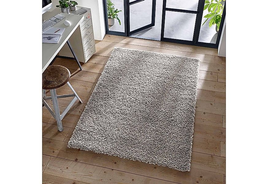 TaCa Home Langflor-Teppich Shaggy Teppich Langflor, rechteckig, Höhe: 35 mm günstig online kaufen