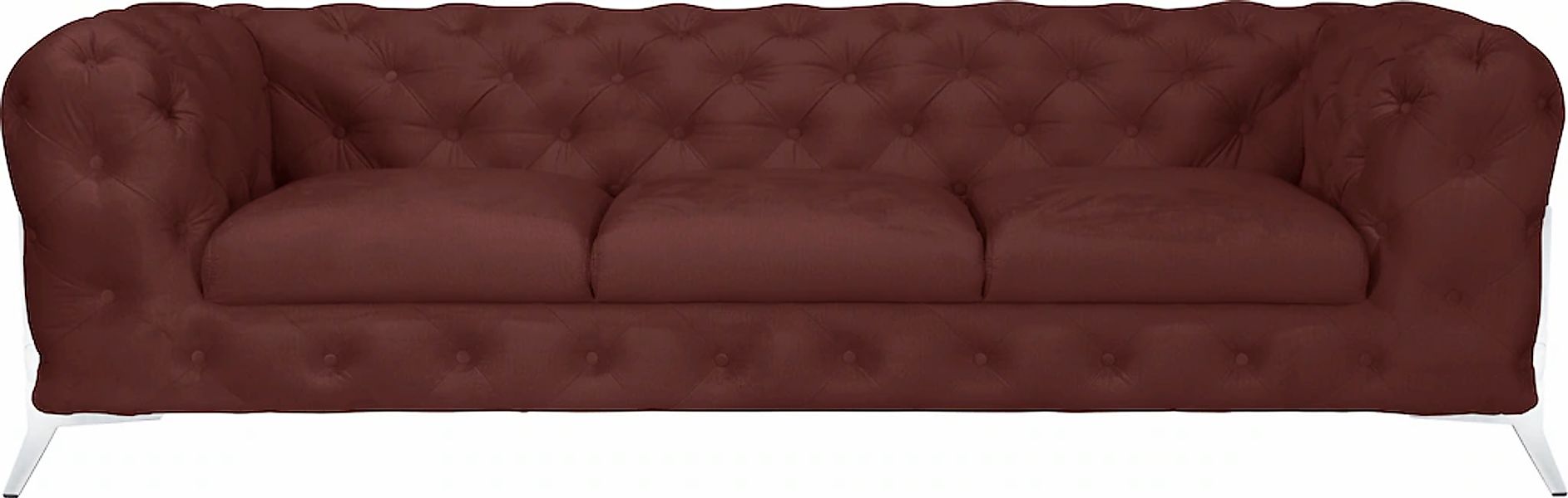 Home affaire Chesterfield-Sofa "Amaury" aufwändige Knopfheftung, moderne Ch günstig online kaufen