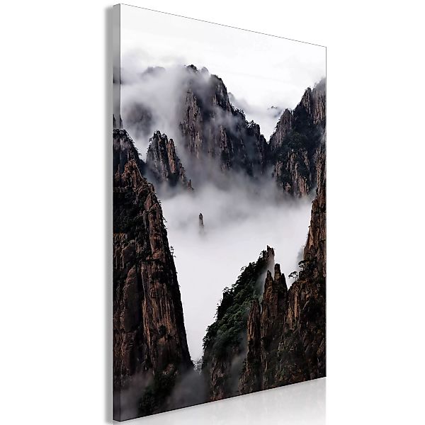 Wandbild - Fog Over Huang Shan (1 Part) Vertical günstig online kaufen
