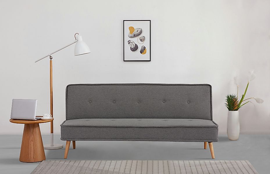 INOSIGN Schlafsofa ARBON,183cm, klappbarer 3-Sitzer mit günstig online kaufen
