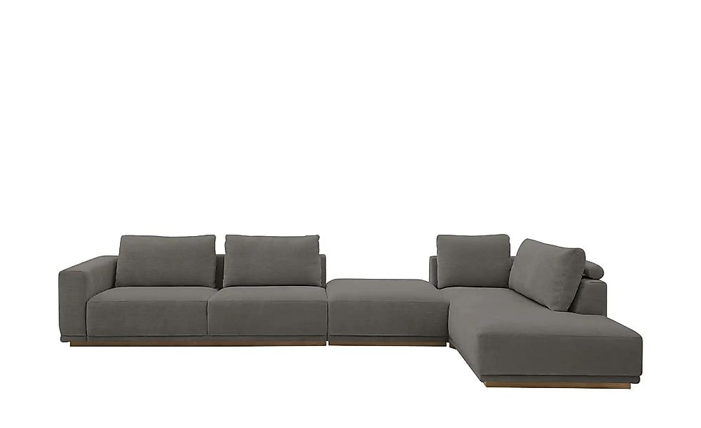 Musterring Ecksofa  JustB! PM200 ¦ grau ¦ Maße (cm): B: 395 H: 60 T: 202.0 günstig online kaufen