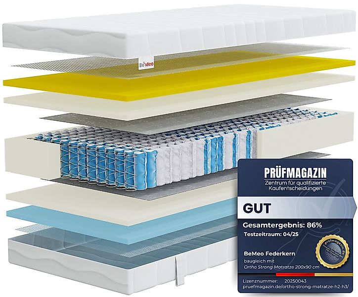 Federkernmatratze 2 in 1 Hybrid-Schaummatratze, hochwertiger Kaltschaum für günstig online kaufen
