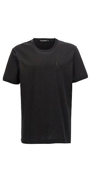 DOLCE & GABBANA T-Shirt Dolce Gabbana T-Shirt in schwarz mit Logo auf der B günstig online kaufen