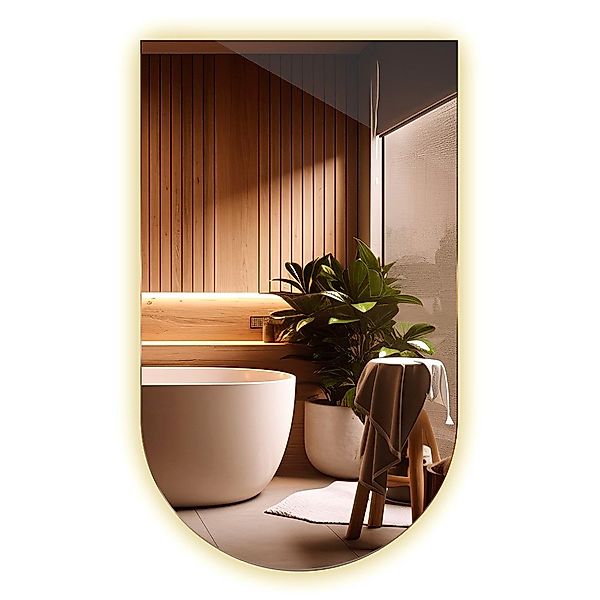 Tulup LED-Lichtspiegel Modern Wandspiegel Spiegel mit günstig online kaufen