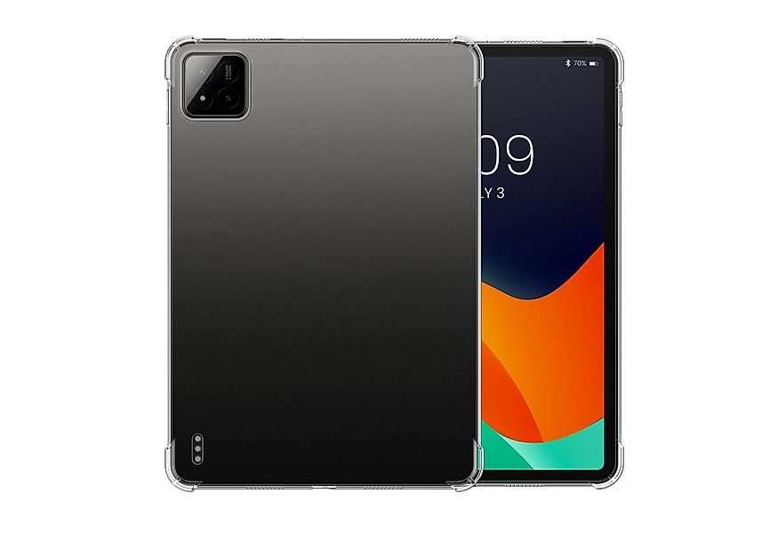 kwmobile Etui Hülle für Xiaomi Pad 7 / Pad 7 Pro, Silikon Case transparent günstig online kaufen