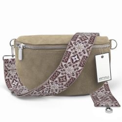 ARTVALL Umhängetasche Wildleder Handtasche Brusttasche Crossbody günstig online kaufen