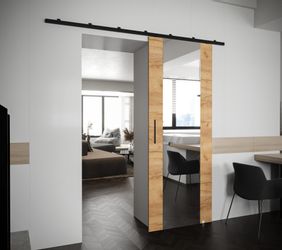 ABIKS MÖBEL Schiebetür Innenschiebetür Schiebetür Schiebetürsystem günstig online kaufen