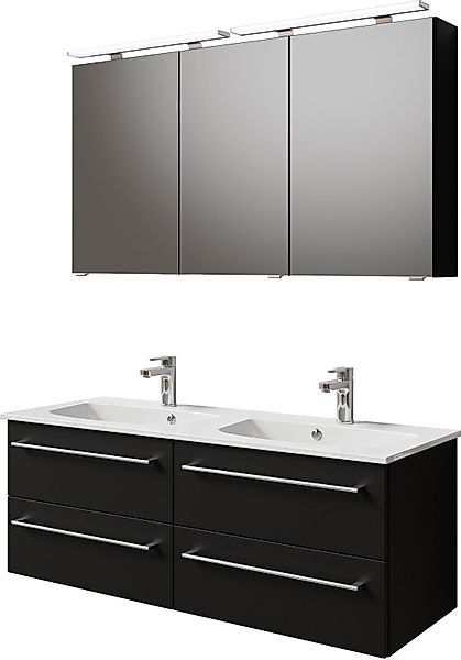 Saphir Badmöbel-Set Serie 6025 2-teilig Mineralmarmor-Waschtisch günstig online kaufen