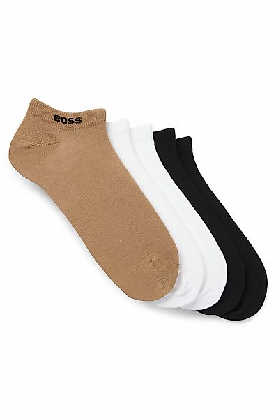 BOSS Sneakersocken "5P AS Uni CC" Packung, 5 Stk. tlg. mit BOSS Label günstig online kaufen