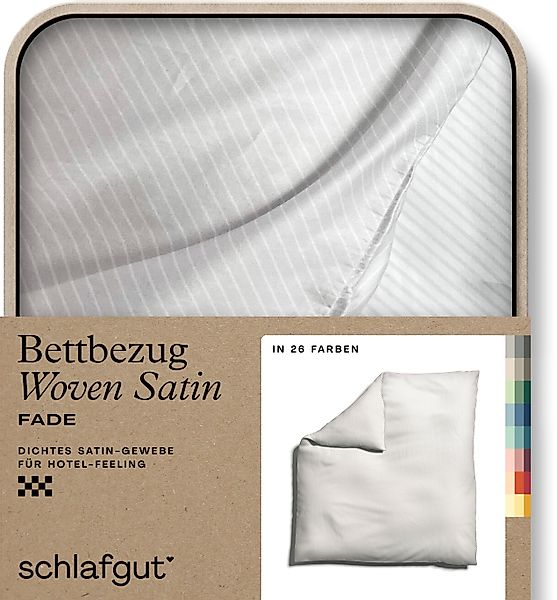 Schlafgut Bettbezug Woven Satin Fade mit günstig online kaufen