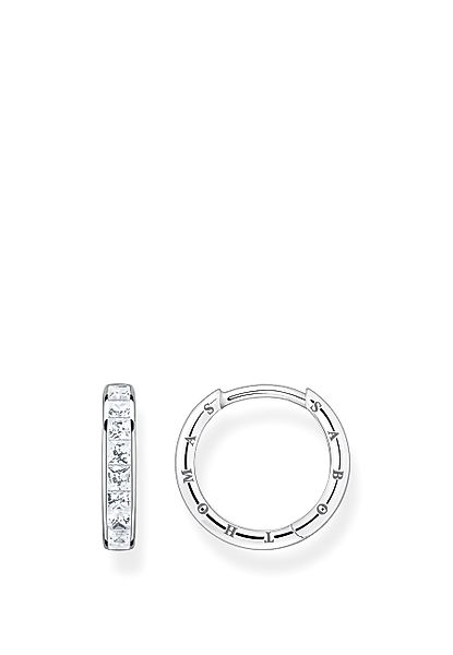 THOMAS SABO Fingerring Creolen Weiße Steine günstig online kaufen