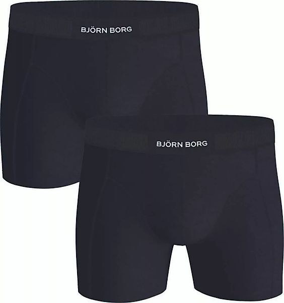 Björn Borg Shorts Solid Black 2er-Pack - Größe S günstig online kaufen