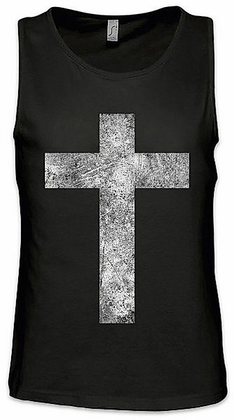 Urban Backwoods Tanktop Christian Cross II Ärmelloses T-Shirt Christliches günstig online kaufen