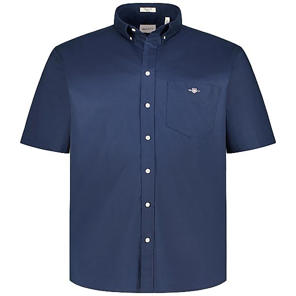 Gant Freizeithemd aus Baumwolle Farbe marine Größe: 4XL günstig online kaufen
