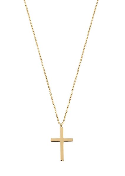Hey Happiness Kreuzkette Edelstahl Damen hängend, günstig online kaufen
