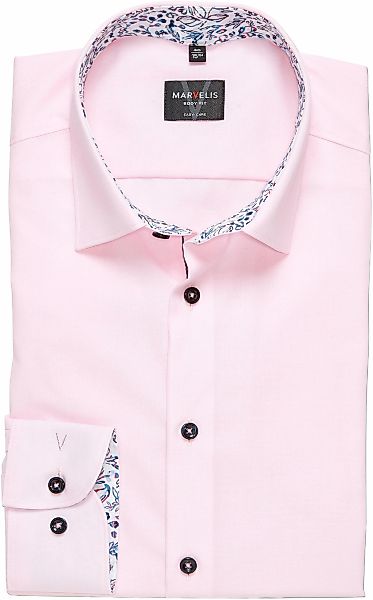 MARVELIS Langarmhemd Businesshemd, New York Kentkragen, bügelleicht günstig online kaufen