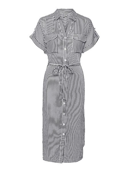 Vero Moda Blusenkleid VMBumpy (1-tlg) Drapiert/gerafft günstig online kaufen