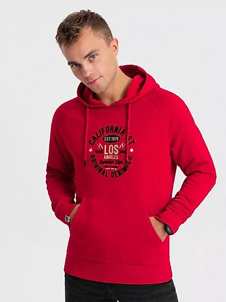OMBRE Sweatshirt Bedruckter Kapuzenpullover für Männer günstig online kaufen