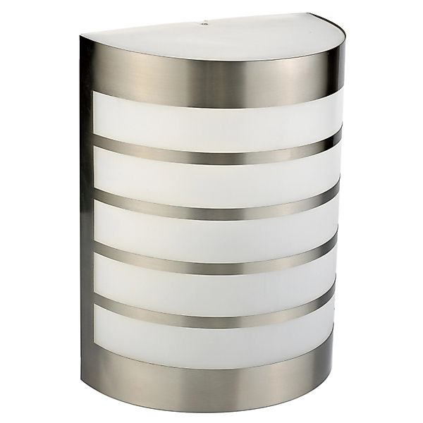 Aussenwandleuchte Guspini Edelstahl 15 W 18,5 cm x 24,5 cm IP 44 günstig online kaufen