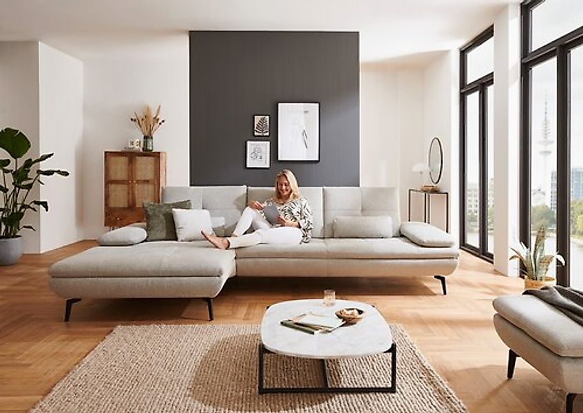 Die PlanBar Ecksofa »MP-IN23002 L-Form«, (2 St.), wahlweise mit Armteil- un günstig online kaufen
