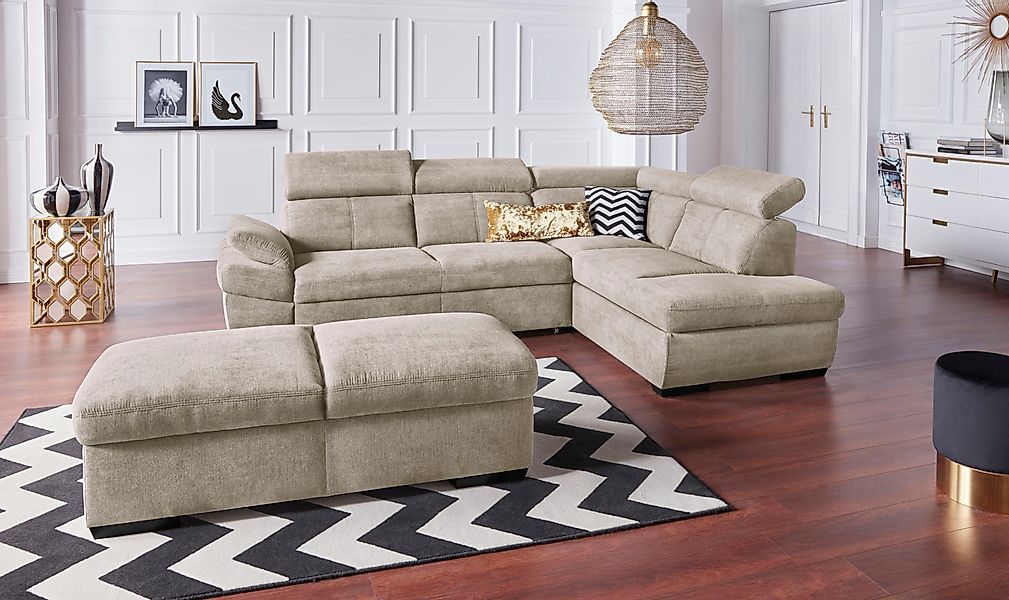 exxpo - sofa fashion Ecksofa Salerno, günstig online kaufen
