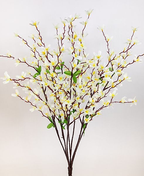 Kunstblume Forsythienbusch 65cm ZF Goldflieder Goldglöckchen günstig online kaufen
